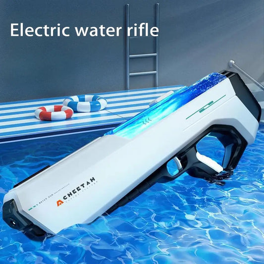 Electric Squirt Automated Refill Water Gun Summer Pool Beach Party Game Funny Toy Power Blaster