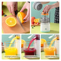 Portable Automatic Juicer USB Small Multifunctional Juice Residue Separation  Charging Electric Stainless Orange Lemon Fruit