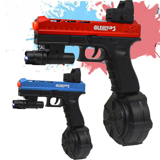 Electric  Ball Blaster, Splatter Ball Blaster , Rechargeable, Automatic Gel Ball Blaster for  Adults, Outdoor Games Toys for Act