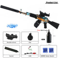 M4A1 AK Motorized Hydrogel Impact Gun Toy Manual And Electric With 20000 Beads Fighting Outdoor Games For Kids Adults Christmas