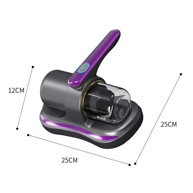 Electric Handheld Vacuum Cleaner Cordless Household Electric Mite Remover Ultraviolet Ray To Remove Bed Mites Vacuum Cleaner