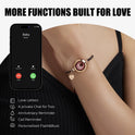 Touch Single Bracelet Long Distance Touch Bracelet Light up and Vibration Relationship Love Baracelet  Smart Jewelry
