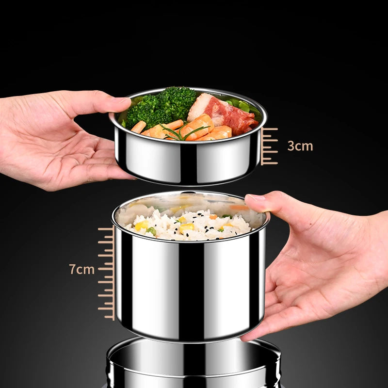 USB Electric Heated Lunch Boxes Stainless Steel Food Warmer Container Thermal Jar for Hot Food Thermal Boxes for Office School